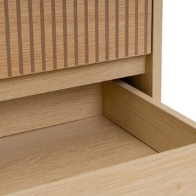 Noptieră în culoare naturală Iona – Casa Selección