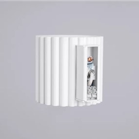 Sollux SL.1781 - Aplică de perete AURA 1xG9/10W/230V, albă