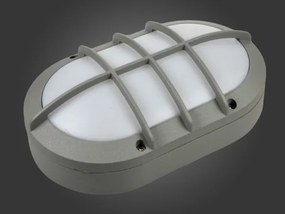 Aplică de perete LED pentru exterior FRAY LED/8W/230V IP54 gri