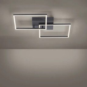 Leuchten Direkt 14141-18 - LED Lampă dimmabilă IVEN 2xLED/13,5W/230V + Telecomandă