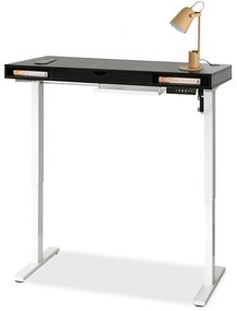 Masă PC Osto 120 (lemn negru + negru). 1109827