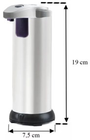 Dozator de săpun senzorial din oțel inoxidabil