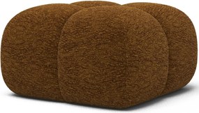 Puf Tapitat Covio 85x85x52 cm, maro Chenille – Kendell 22