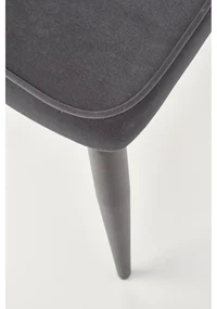 Scaun de bucaterie Marien, gri/negru