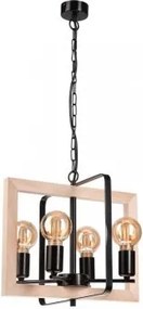 Pendul vintage 4 becuri E27 Cedric 46044 Lamkur