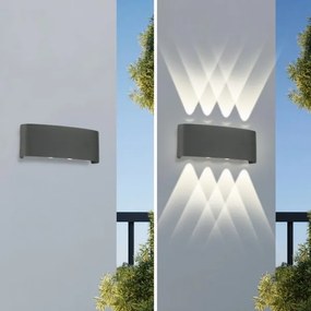 Brilagi - Aplică LED de exterior FLAREBOX LED/8W/230V antracit IP65