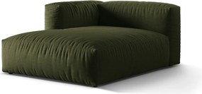Modul pentru canapea modulară verde (cu colț pe partea stângă ) Martina – Micadoni Home