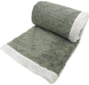 Pătură din lână Island Olivia, 150 x 200 cm