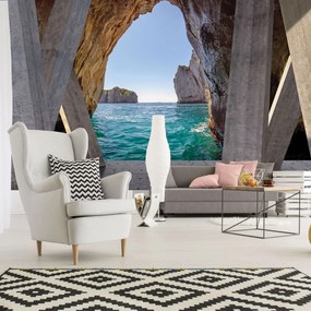 Fototapet - Privire spre ocean (254x184 cm)