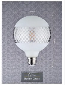 Bec LED reglabil CLASSIC G125 E27/4,5W/230V 2600K - Paulmann 28742