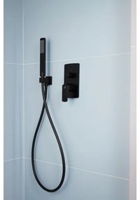 Set de duș cu baterie ascunsă KFA Armatura 5539-511-81 MOKAIT alamă/negru