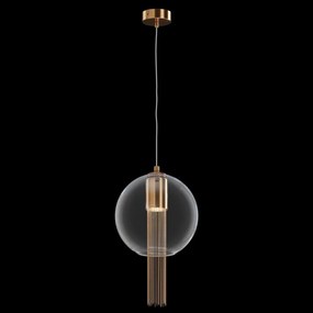Pendul design modern Flusso bronz 23cm