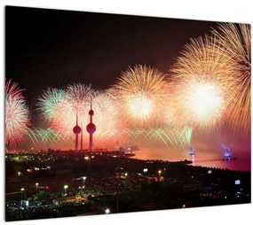 Tablou cu artificii (70x50 cm), în 40 de alte dimensiuni noi