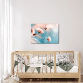 Tablou - Buburuze pe floare (70x50 cm)