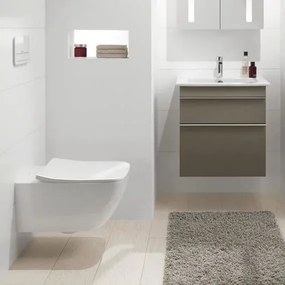 Set vas wc suspendat Villeroy&Boch VenticelloDirect Flush cu capac slim soft close