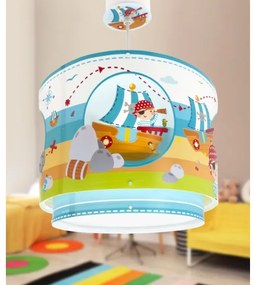 Lustră pentru copii Dalber 60652 PIRATE ISLAND 1xE27/15W/230V