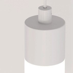 Pendul LED design tehnic Ray alb
