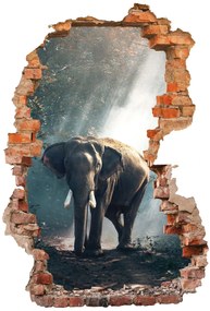 Sticker cu efect 3D - Elefant