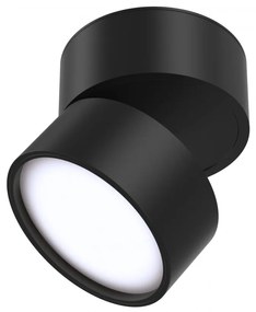 Spot aplicat directionabil LED design modern Onda 3000K negru MYC024CL-L12B3K