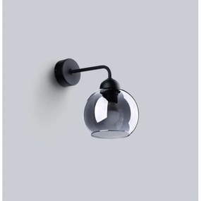 Lampă de perete ALINO 1xE27/60W/230V neagră Sollux SL.1139