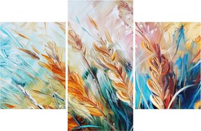Tablou - Grâu, abstracție (90x60 cm)