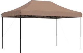 vidaXL Cort de petrecere pliabil Pop-Up, 440x292x315 cm, maro