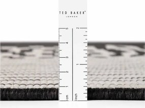 Covor pentru exterior și interior negru/crem 160x230 cm Haringey Acacia – Ted Baker