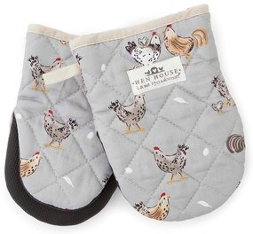 Set de mănuși de bucătărie 2 buc. din bumbac Hen House – Cooksmart ®