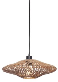 Lustra/Pendul eco din ratan Zanzibar flat 40cm S, nat