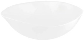 Bol de sticlă opal Altom White harmony 22 cm