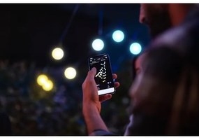 Lanț LED decorativ de exterior 20xG45 10 m IP44 Wi-Fi Twinkly TWF020GOP-BEU