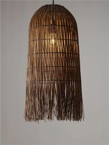 Lustra suspendata stil natural ratan maro VENA