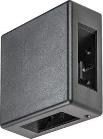 Aplica LED iluminat exterior ambiental IP54 Lippa negru