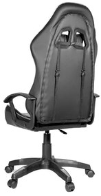 Scaun pentru jocuri video VARR Zolder negru/gri