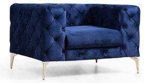 Fotoliu Como Navy Blue