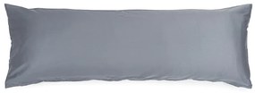 Faţă de pernă 4Home, pentru pernă de relaxare Soţ de rezervă, satin gri, 50 x 150 cm