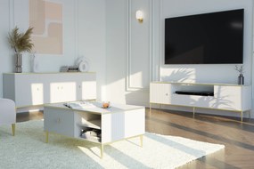 Masă TV Pietra 180 (alb). 1124978