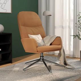 341026 vidaXL Scaun de relaxare, gri taupe, piele întoarsă artificială