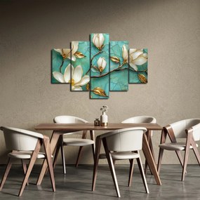 Tablou - Magnolii 3D (150x105 cm)