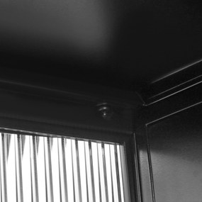 Bufet modern cu două uși, Negru | Aosom Romania