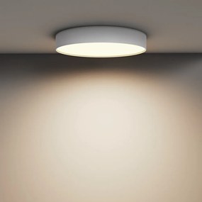 Plafoniera LED design tehnic Zoom D-40cm 3000K alba