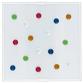 Eglo 93419 - LED Plafoniera SANTIAGO 1 LED/12W/230V