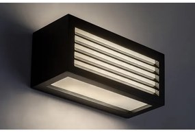 Aplică LED de exterior Rabalux 77100 LUBLIN LED/10W/230V IP54 negru