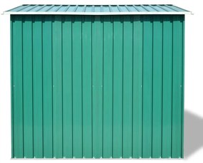 Magazie sopron metalic de gradina, 257 x 205 x 178 cm, verde
