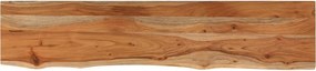 vidaXL Raft perete 100x20x2,5cm dreptunghiular lemn acacia margine vie