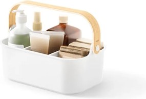 Organizator de baie alb din plastic Bellwood – Umbra