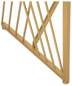 Masă consolă aurie 40x120 cm Easy – Mauro Ferretti