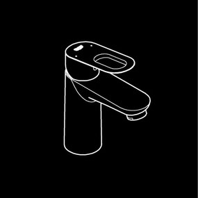 GROHE 32854000 - Baterie pentru lavoar BAULOOP, crom lucios