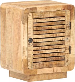 vidaXL Noptieră, 40 x 30 x 50 cm, lemn de mango nefinisat