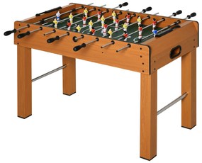 HomCom masa profesionala fotbal, din lemn, 122x61x80,7cm | AOSOM RO